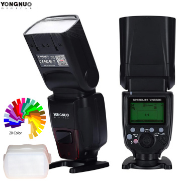 YONGNUO YN862C Wireless TTL Camera Flash Master Slave Speedlite for Canon/LED Light YN300AIR II/YN560-TX PRO/YN560TX II