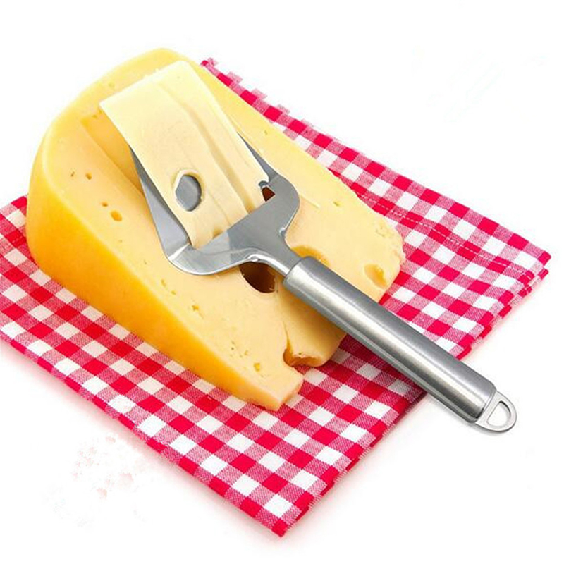 Stainless Steel Cheese Butter Spatula Cake Pizza Dessert Slicer Sandwich Cheese Slicer Knife Cutter Safety Kitchen Cheese Tools