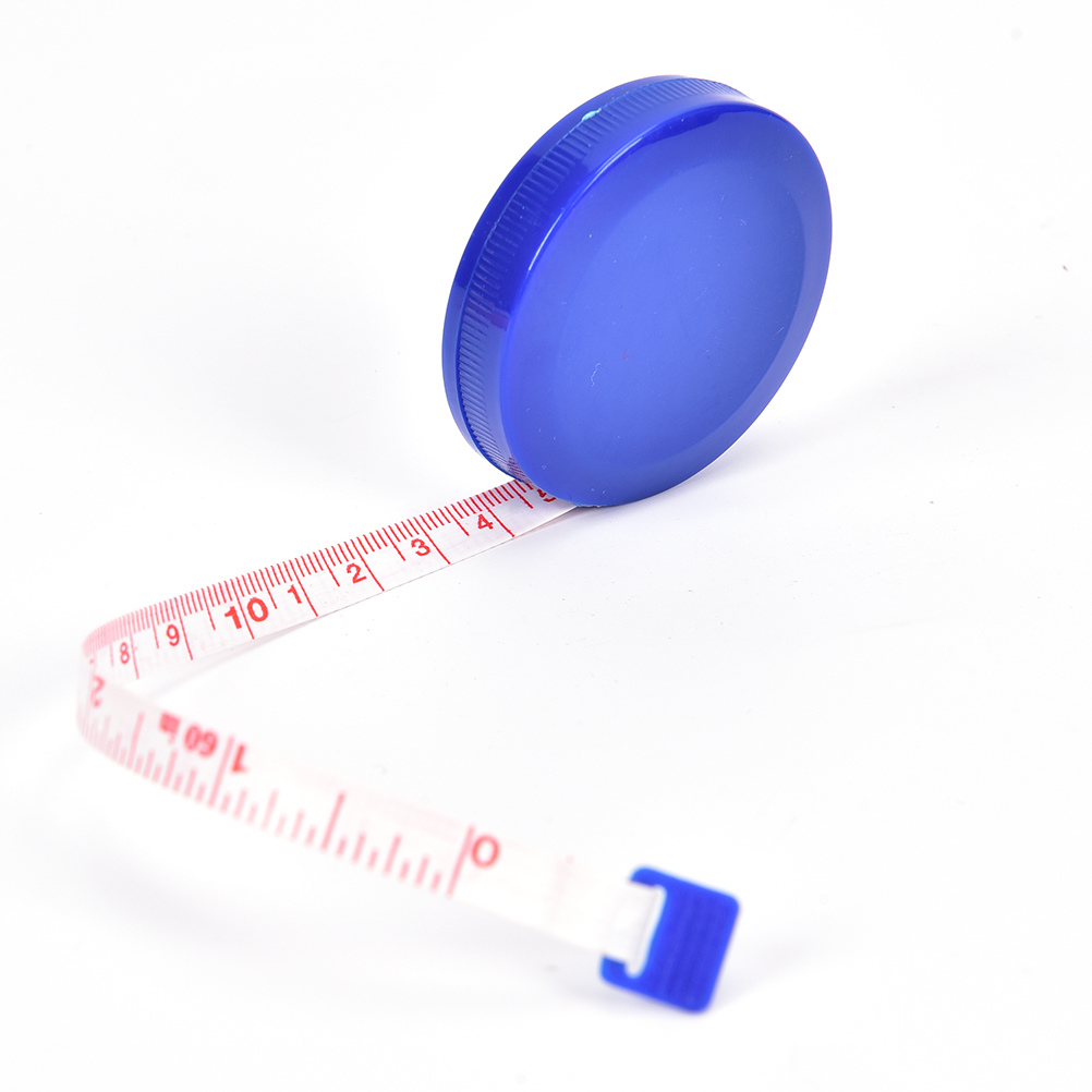 2PCS 150CM Mini Measuring Tape Measure Retractable Metric Belt Colorful Portable Ruler Centimeter Inch Children Height Ruler