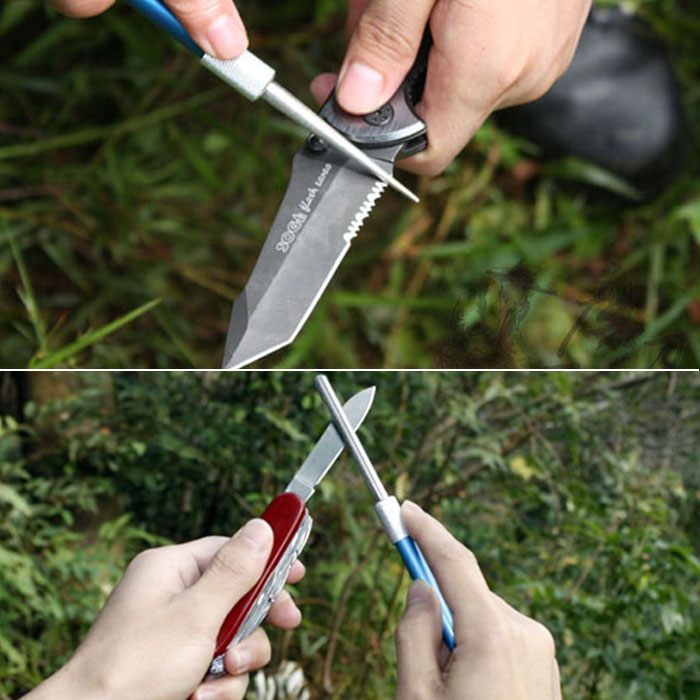 Professional Knife Sharpener Diamond Grit Sharpener Pen-File hunting Kitchen Knife /Chisel /Fish Hook/Sharpner Grindstone Fish