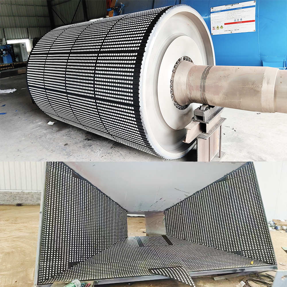 Roller Covered Ceramic Rubber Application