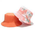 Wholesale Ins Tie Dye Summer Bucket Hat for Women Men Fashion Reversible Bob Ladies Panama Skateboard Sun Fisherman Hat