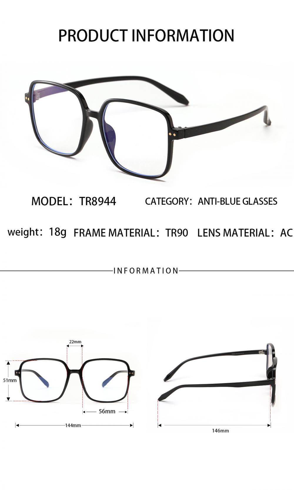 Tr8944 Anti Blue Light Glasses