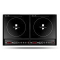 Double-burner Induction Cooker Cooktop stove 2000W high-power fire boiler household built-in double stove induction cooker