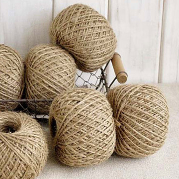50meters 2mm Natural Hemp Rope Jute Twine Burlap String Party Wedding Gift Wrapping Cords Thread DIY Sewing Cords Craft