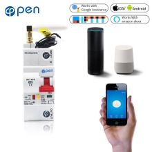 OPEN 1P 16A Remote control Wifi Circuit Breaker/ Smart Switch/ Intelligent automatic Recloser support Alexa and google home