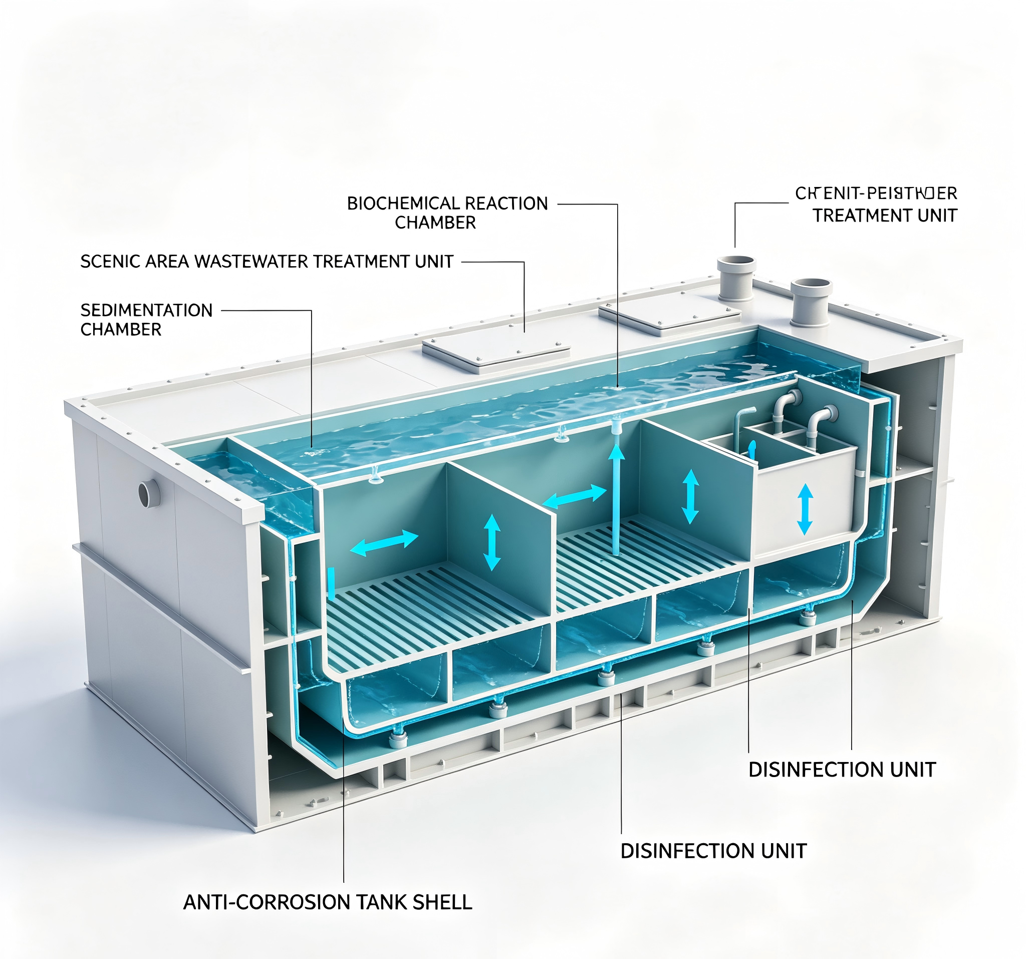 Mini Sewage Equipment For Scenic Spot Sewage1