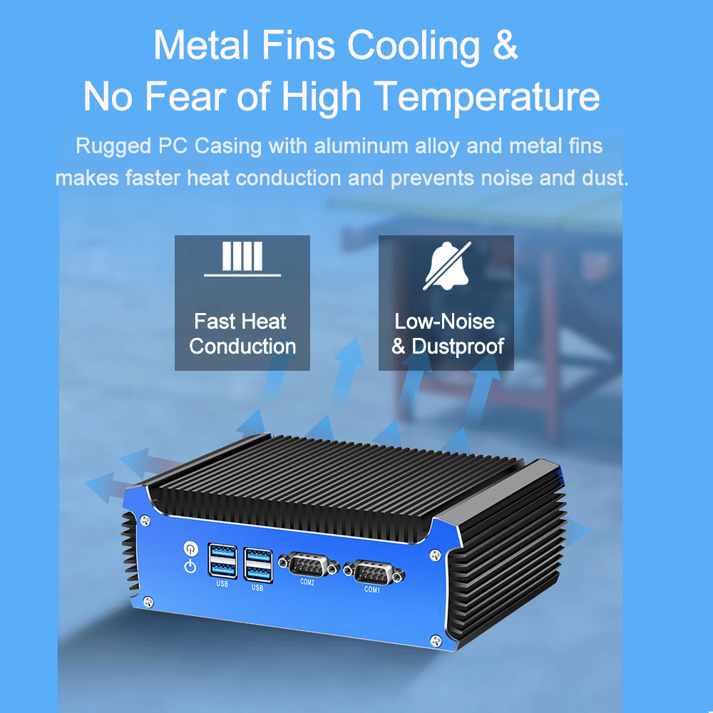 X46G Dual LAN Dual COM Indudtrial PC