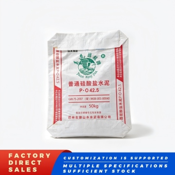 Custom Industrial Printed PP Woven Cement Valve Bag