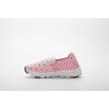 Pink Color Children's Microfiber Woven Shoes