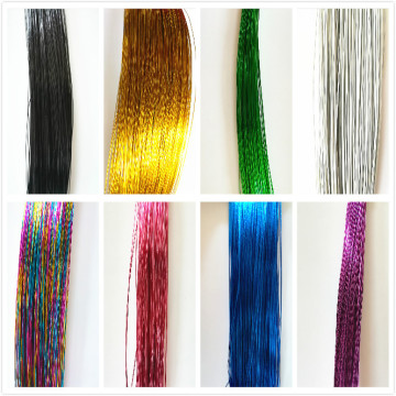 100PCS 80cm Length 22# 0.8mm/0.031Inch Iron Wire For Nylon Stocking Flower DIY Handmade Artificial Flowers Making Materials