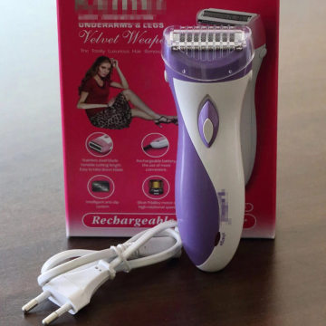 Women Hair Remover Epilator Rechargeable Shaver Blade Heads Shaving Razors Bikini Face Underarm Care Trimmer Machine