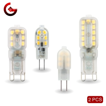 2pcs/lot G4 G9 LED 3W 5W Light Bulb AC DC 12V 220V LED Lamp SMD2835 Spotlight Chandelier Lighting Replace 30W 60W Halogen Lamps