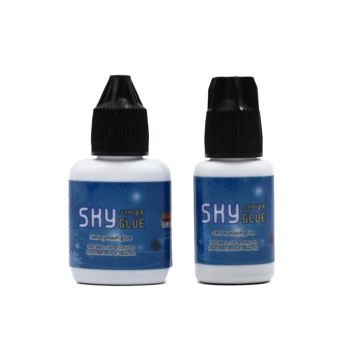 1pcs Sky Glue for Eyelash Extensions 1-2 seconds fast dry eyelash glue Adhesive S+ type 5ml/10ml Black glue