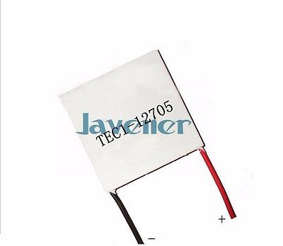 TEC1-12705 Heatsink Thermoelectric Cooler Peltier Cooling Plate 50x50mm Refrigeration Module