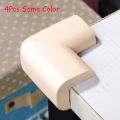 4pcs/lot Soft Table Desk Corner Protector Baby Safety Edge Corner Guards for Children Infant Protect Tape Cushion