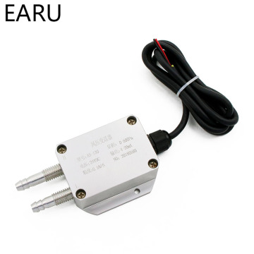 4-20mA Output Air Wind Pressure Transmitter Transducer Sensor Pressure Controller Micro Difference Pressure Transmitter DC24V