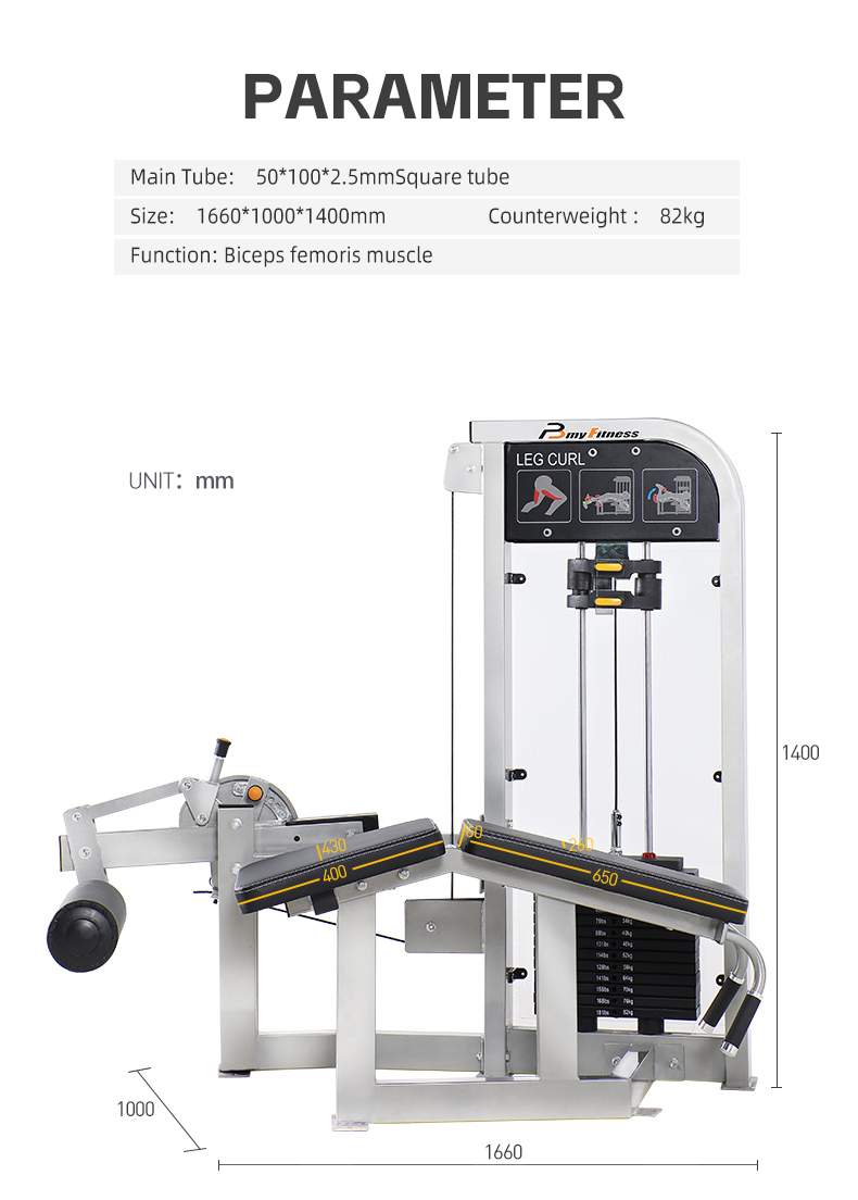 Prone Leg Curl Machine
