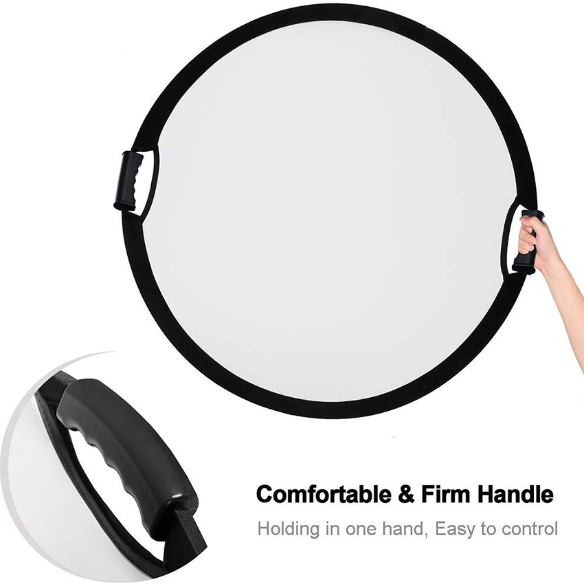 Selens 80CM 5 in 1 Reflector Photography Portable Light Reflector with Carring Case for photography photo studio accessories