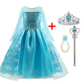 2-10 Years Fancy Dress Children Halloween Party Princess Costume Kids Dresses for Girls Cosplay Clothing robes filles