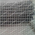 Crimped woven wire mesh screen for mining