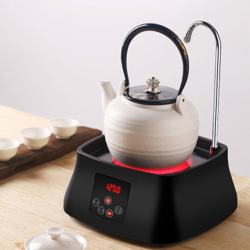 Hot Plates Home electric ceramic furnace automatic water mini tea brewing light wave iron pot NEW