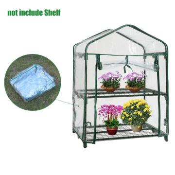PVC garden greenhouse plant cover seedlings anti-ultraviolet flower room corrosion-resistant waterproof cover (excluding shelves