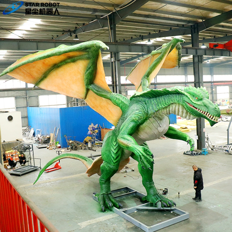 Simulated Animatronic Dragon
