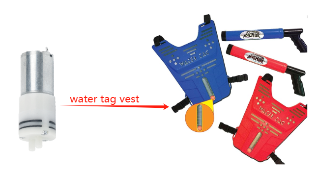 water pump for vest
