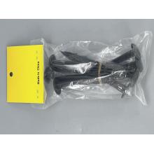Plastic pegs for securing weed mats and tents