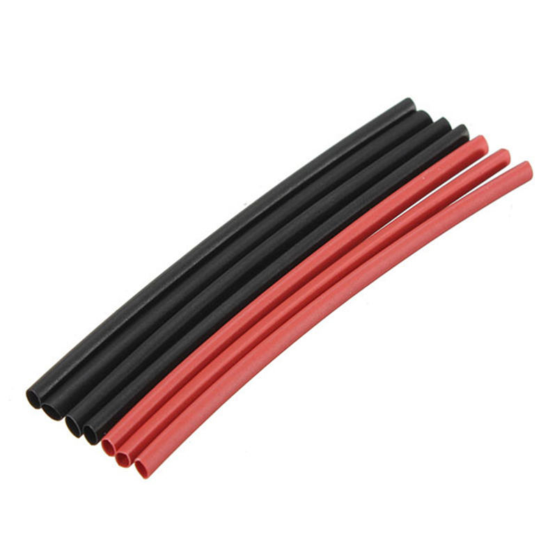 Black Red 2 Colors 42pcs 2:1 Polyolefin H-type Heat Shrink Tubing Tube Sleeving Assorted Wrap Wire Promotion -55 to +125 degree