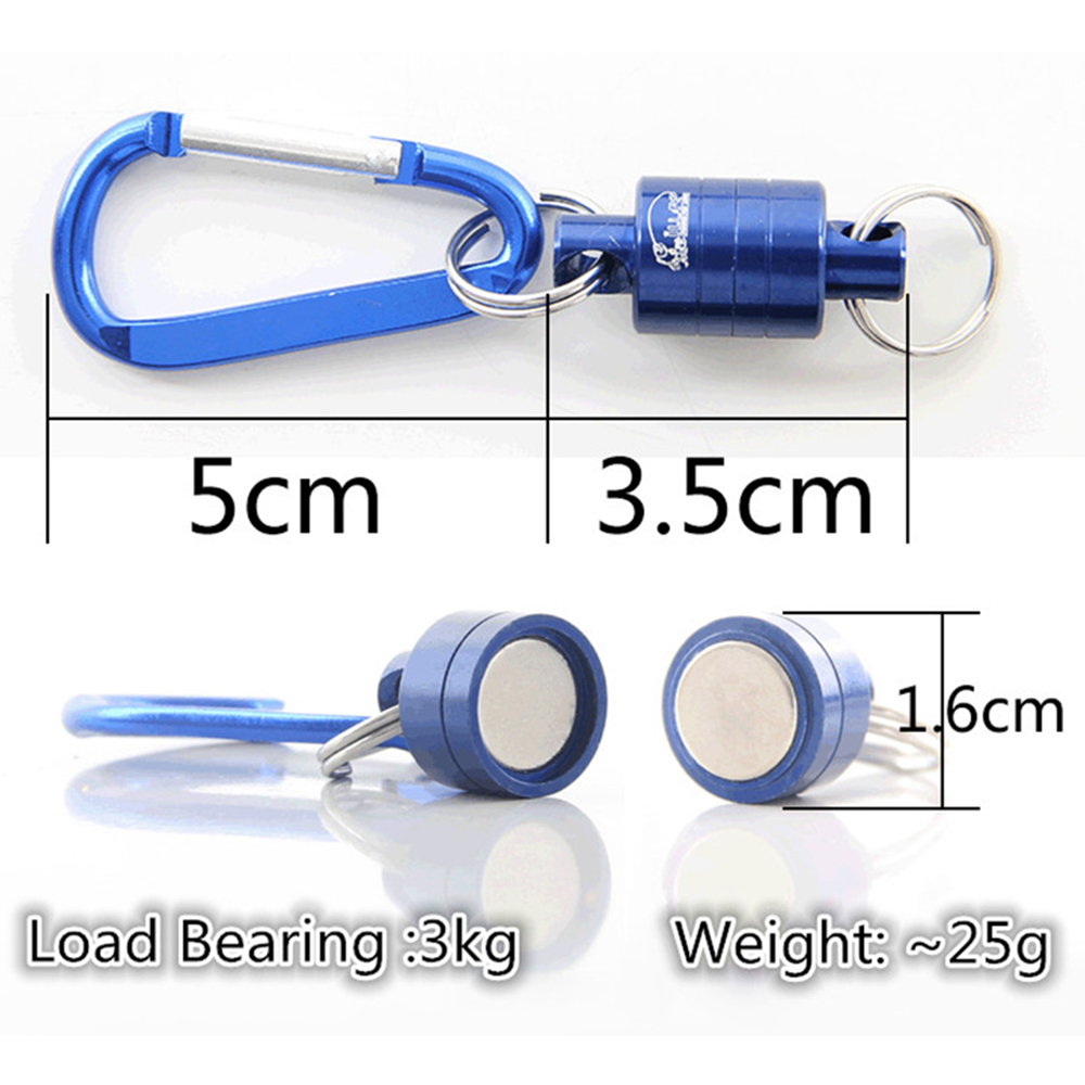 iLure Strong Train Release Magnetic Net Gear Release Lanyard cable Pull 4KG For Fly fishing tackle accessory tool Pesca