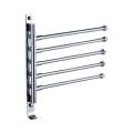 Wall-Mounted Stainless Steel Rack Holder Clothes Rail Towel Rack for Bathroom Space Saving Clothes Rail Towel Rack Rack Holder