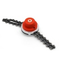 New Grass Trimmer Head with Coi 65Mn Chain for Brush Cutter