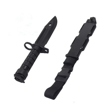Safe 1: 1 Rubber Knife Military Training Enthusiasts CS Cosplay Toy Sword First Blood Props Dagger Model GXMB