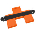 Woodworking Tool Measuring Ruler Contourgauge Ordinary Orange Carpenter Tools Irregular Template Profile Copy Wheel Gauge