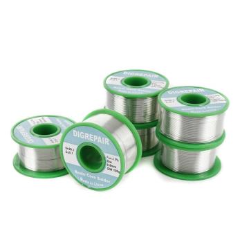 Lead Free Solder Soldering Wire Sn99.3 Cu0.7 Rosin Core For Electrical Solder Rosin Core Solder Tin 0.6/0.8/1.0MM