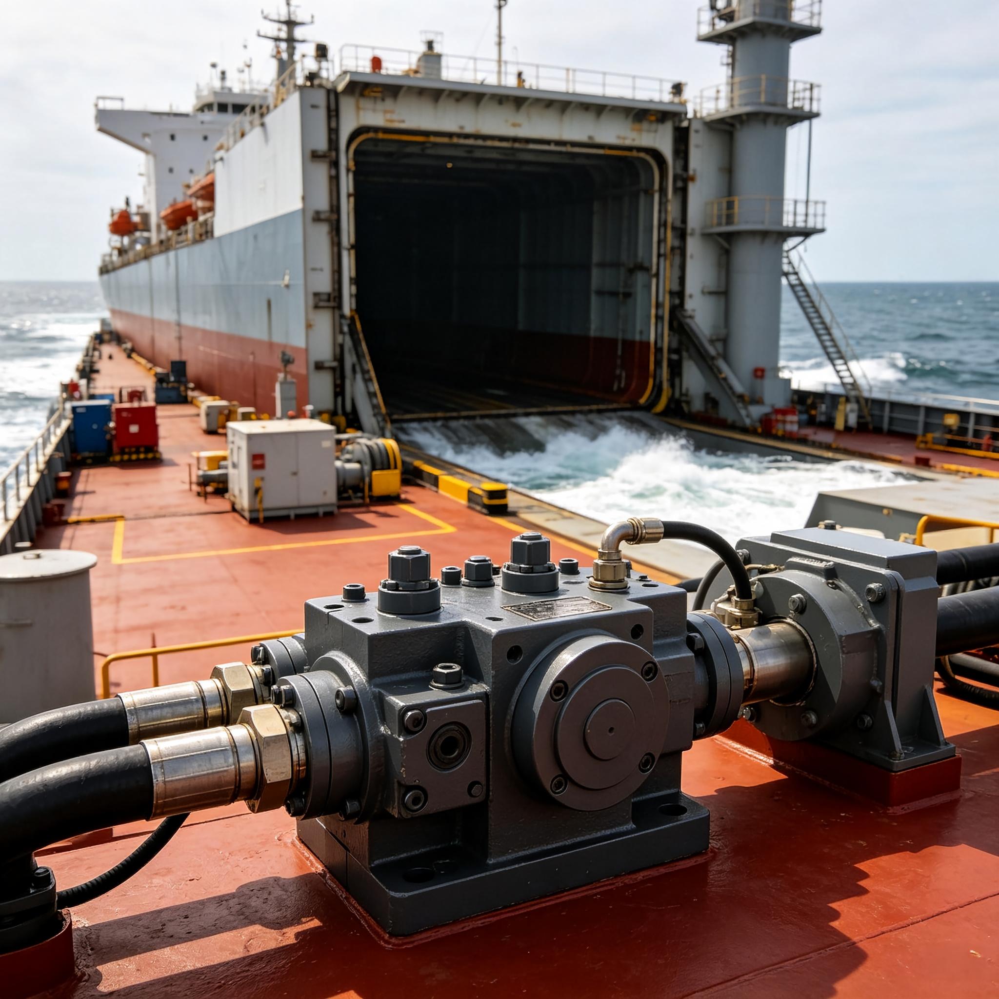 Marine Hatch Cover Hydraulic Control Valve Block