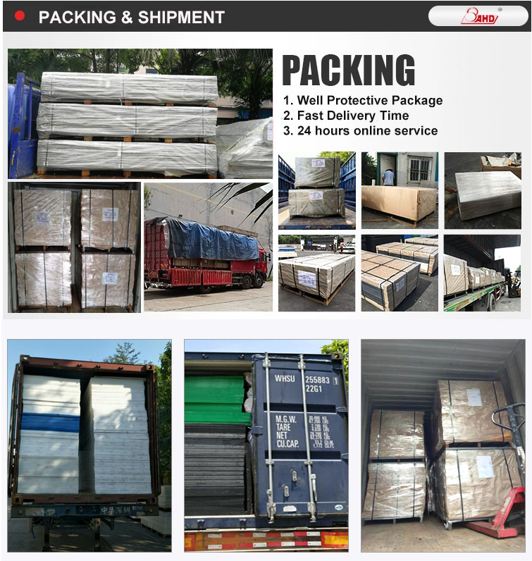 Packing & shipment