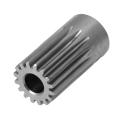 9mmx18mm Silver Color 16 Teeth 0.5 Mold Motor Stainless Steel Metal Gear Wheel Used as DIY Small Drilling Machine