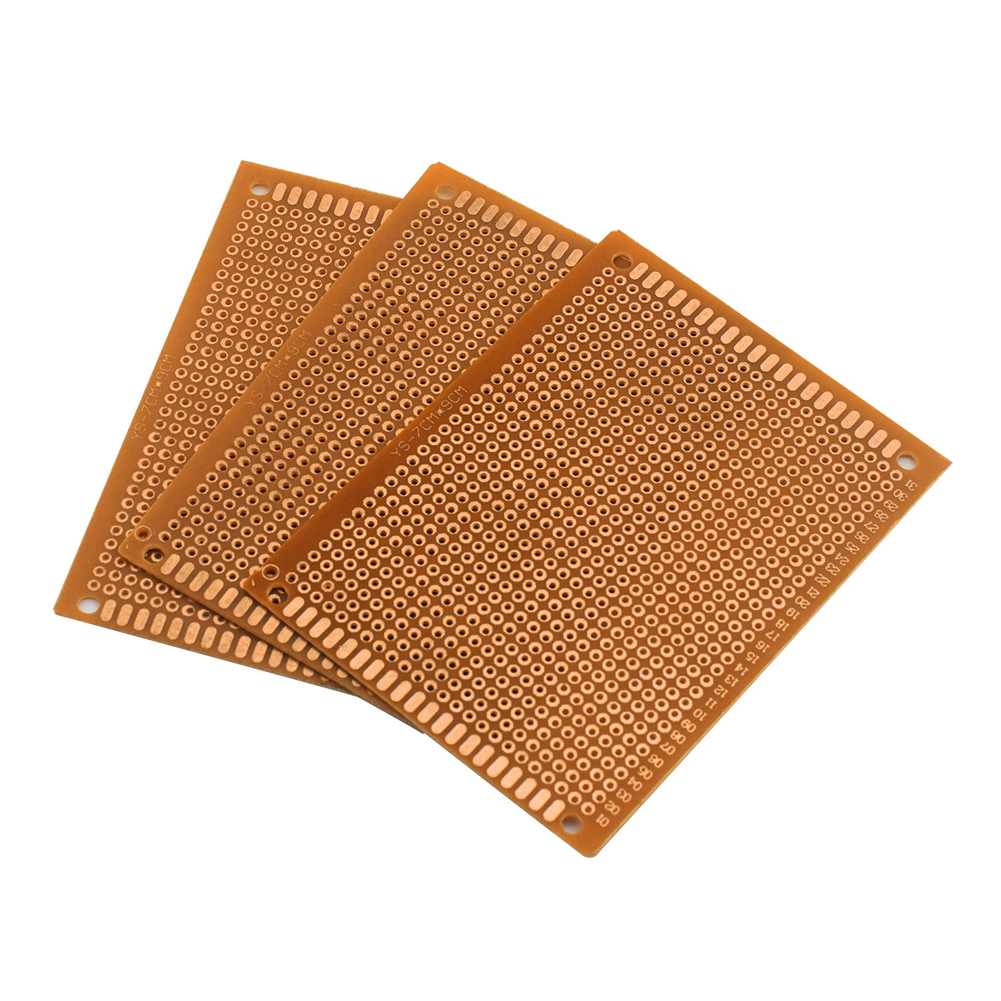 20pcs 4 Sizes Mix Circuit Boards(each Size*5) PCB Printed Circuit Board ABS Bakelite Single-sided Electronic Design Breadboard