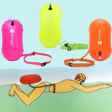 PVC Single Airbag Thickened Swimming Package Lifebuoy Buoy Prevent Drowning Inflatable Floating Ball Safety Buoy Air Drying Bag