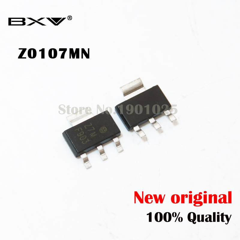 10pcs /lot Z0107MN Z7M SOT-223 Z0107 Z0107M 27M Triac thyristor new original