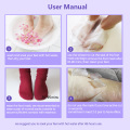 7Pair Feet Exfoliating Mask Lavender Foot Mask Peeling Dead Skin Remover Feet Masks Socks for Pedicure Socks Soften Peel Foot