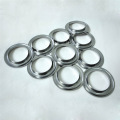 Wholesal Eyelet Curtain Rings Curtain Grommet Top Silvery Metal Ring Header Curtain Accessories Be Assembled With A Press *VT