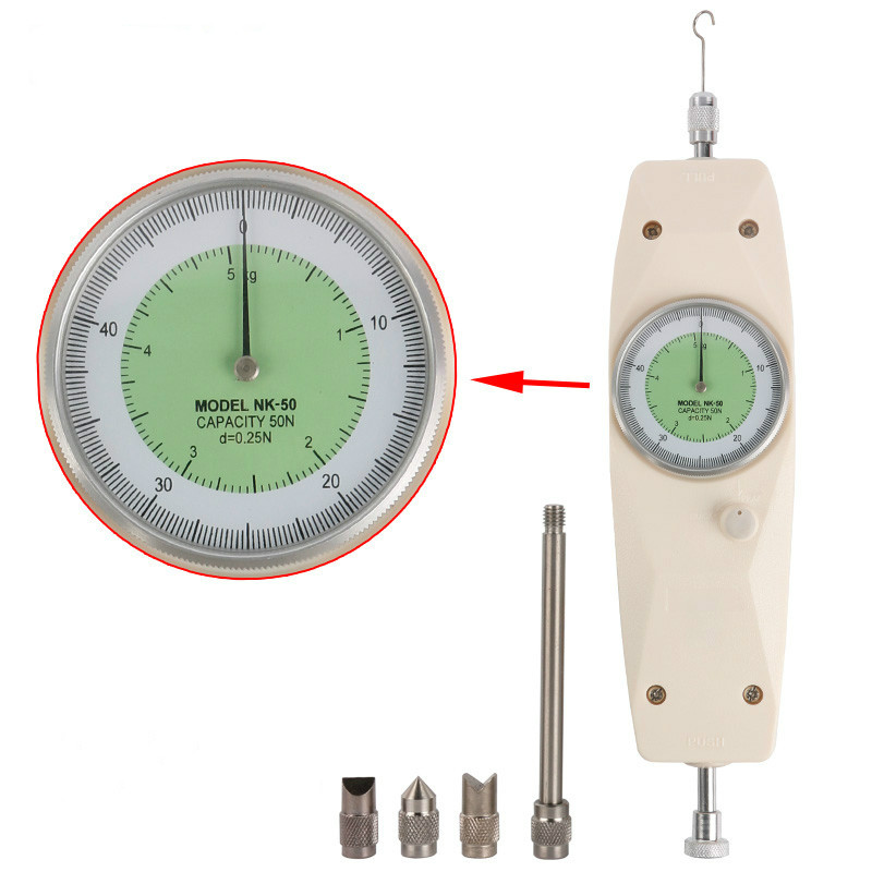 Hot Sale Professional High Accuracy Force Measuring Instrument NK-300 Digital Dial Mechanical Push Pull Gauge Force Gauge Meter