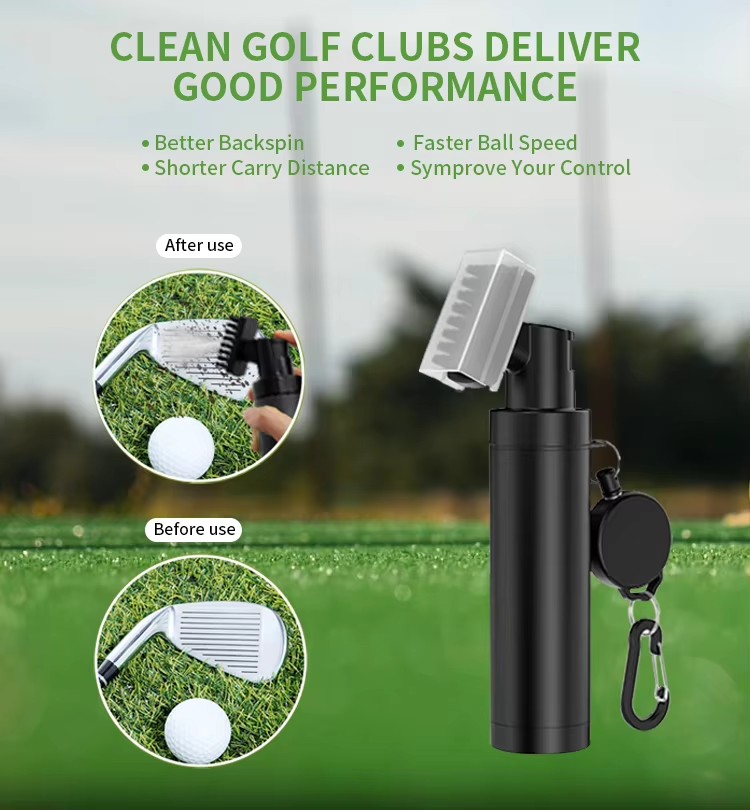 Golf Club Cleaning Brush with Nylon Bristles6
