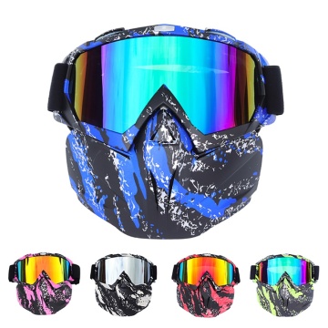 Men Women Ski Snowboard Mask Winter Snowmobile Ski Goggles Windproof Skiing Glass Motocross Sunglasses