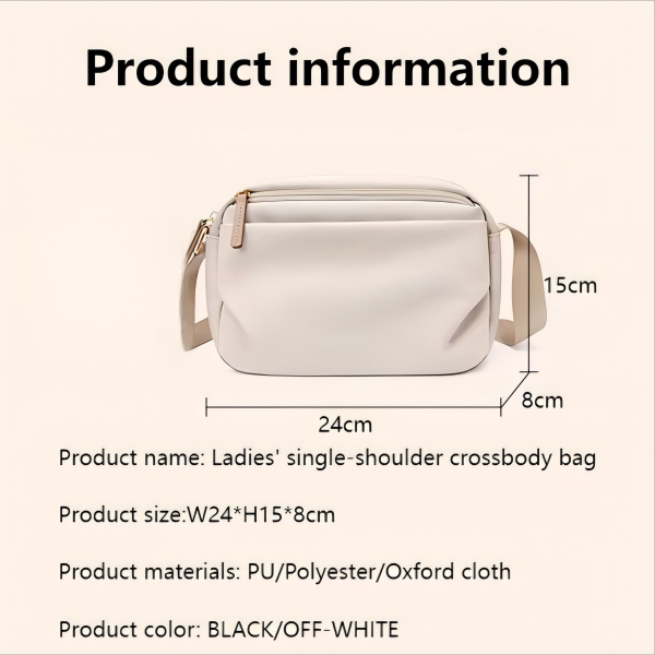 2025 Lightweight Crossbody Single-Shoulder Bag