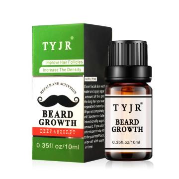 10ml Men's Improvement Beard Care Nourishing Fluid Natural Hair Durable Whiskers Beard Conditioner Modeling Kit